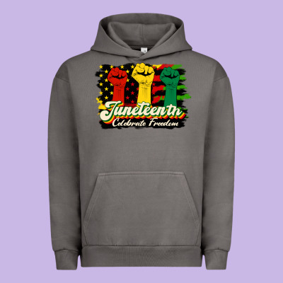 Juneteenth Celebrate Freedom Urban Hoodie Designed By Hra Design Shop