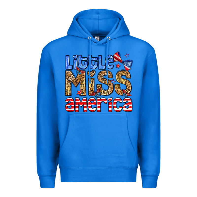 Little Miss America Premium Hoodie by Neo Western | Teevron