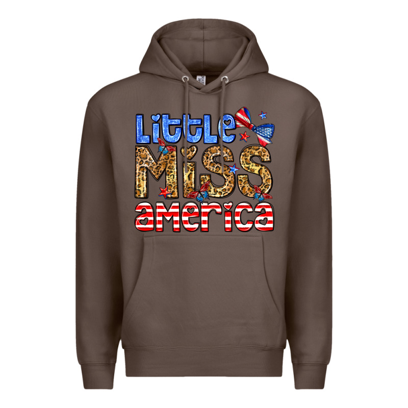 Little Miss America Premium Hoodie by Neo Western | Teevron