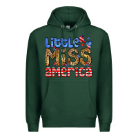 Sports Green Little miss America Premium Hoodie - Neo Western