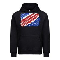Black Patriotic tie dye background 4th of july Urban Hoodie - CowGirlArtShop