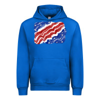 Patriotic Tie Dye Background 4th Of July Urban Hoodie | Teevron