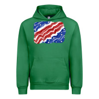 Emerald Patriotic tie dye background 4th of july Urban Hoodie - CowGirlArtShop