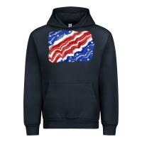 Navy Patriotic tie dye background 4th of july Urban Hoodie - CowGirlArtShop