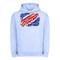 Pigment Grape Ice Patriotic tie dye background 4th of july Urban Hoodie - CowGirlArtShop