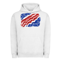 Pigment Lunar Rock Patriotic tie dye background 4th of july Urban Hoodie - CowGirlArtShop