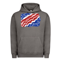 Pigment Tornado Patriotic tie dye background 4th of july Urban Hoodie - CowGirlArtShop