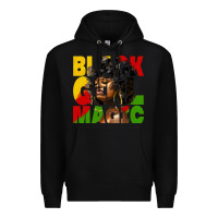 Black black girl magic juneteenth Premium Hoodie - HRA Design Shop