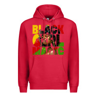 Cardinal black girl magic juneteenth Premium Hoodie - HRA Design Shop