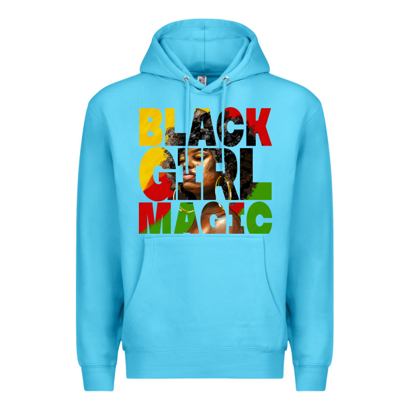 Black Girl Magic Juneteenth Premium Hoodie by HRA Design Shop | Teevron