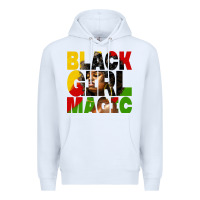 White black girl magic juneteenth Premium Hoodie - HRA Design Shop