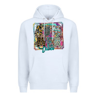 White summer vibes Premium Hoodie - SublimationCraftShop