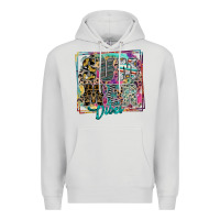 Dove Grey summer vibes Premium Hoodie - SublimationCraftShop
