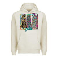 Oatmeal Heather summer vibes Premium Hoodie - SublimationCraftShop