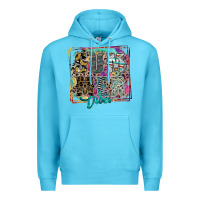 Ocean Blue summer vibes Premium Hoodie - SublimationCraftShop