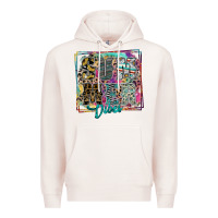 Pale Pink summer vibes Premium Hoodie - SublimationCraftShop