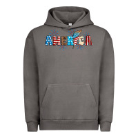 Pigment Tornado Lightning bolt with America Urban Hoodie - Neo Western