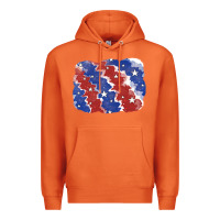 Carrot Patriotic tie dye background Premium Hoodie - CowGirlArtShop