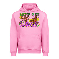 Fuchsia Pink let's get cray Urban Hoodie - FaDigitalArtStudio