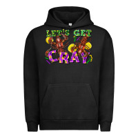 Pigment Black let's get cray Urban Hoodie - FaDigitalArtStudio