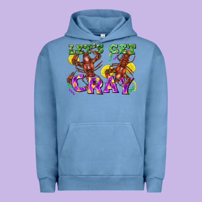 Let's Get Cray Urban Hoodie Designed By Fadigitalartstudio