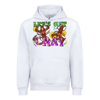 White let's get cray Urban Hoodie - FaDigitalArtStudio