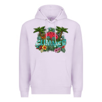 Lilac summer Premium Hoodie - SublimationCraftShop