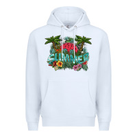 White summer Premium Hoodie - SublimationCraftShop