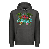 Charcoal Heather summer Premium Hoodie - SublimationCraftShop