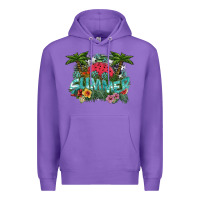 Purple summer Premium Hoodie - SublimationCraftShop