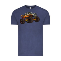 Vintage Denim monster truck Vintage Tee - Artiststas