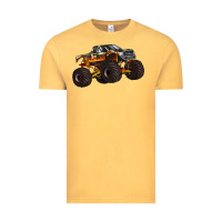 Vintage Mustard monster truck Vintage Tee - Artiststas