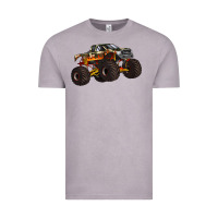 Vintage Zinc monster truck Vintage Tee - Artiststas
