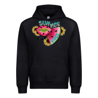 Black summer vibes Urban Hoodie - SublimationCraftShop