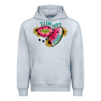 Heather Grey summer vibes Urban Hoodie - SublimationCraftShop