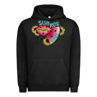 Pigment Black summer vibes Urban Hoodie - SublimationCraftShop