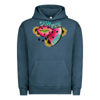 Pigment Midnight Navy summer vibes Urban Hoodie - SublimationCraftShop