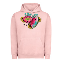 Pigment Salmon summer vibes Urban Hoodie - SublimationCraftShop