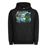 Pigment Black summer vibes Urban Hoodie - SublimationCraftShop