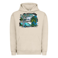 Pigment French Oak summer vibes Urban Hoodie - SublimationCraftShop