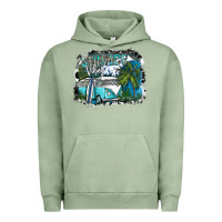 Pigment Oil Green summer vibes Urban Hoodie - SublimationCraftShop