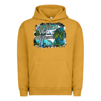 Pigment Peanut Butter summer vibes Urban Hoodie - SublimationCraftShop