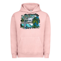 Pigment Salmon summer vibes Urban Hoodie - SublimationCraftShop