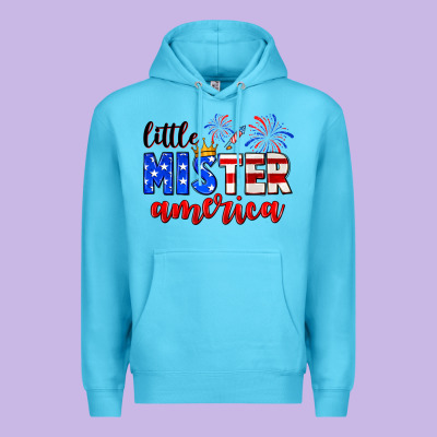 Little Mister America Premium Hoodie Designed By Neo Western