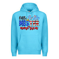 Ocean Blue little mister america Premium Hoodie - Neo Western
