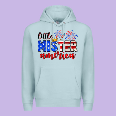 Little Mister America Premium Hoodie Designed By Neo Western