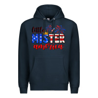 Navy little mister america Premium Hoodie - Neo Western