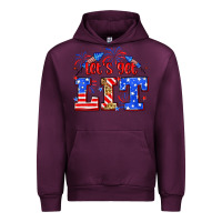 Mauve Wine Let's get lit 4th of July Urban Hoodie - Neo Western