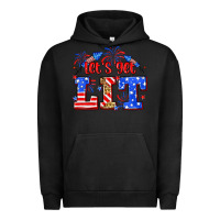 Pigment Black Let's get lit 4th of July Urban Hoodie - Neo Western