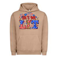 Pigment Burro Let's get lit 4th of July Urban Hoodie - Neo Western
